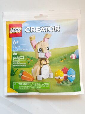 LEGO Creator 30716 Cute Easter Bunny Set 66 Pieces BNIP
